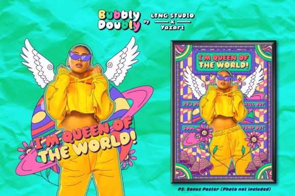 Bubbly Doubly Font - Featured Image