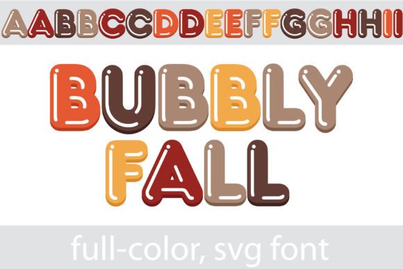 Bubbly Fall Font - Featured Image