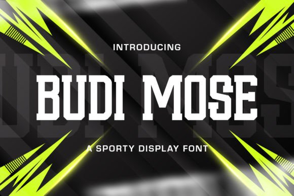 Budi Mose Font - Featured Image
