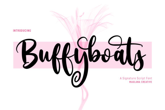 Buffyboats Font - Featured Image