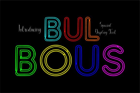 Bulbous Font - Featured Image