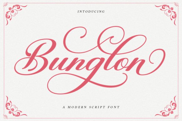Bunglon Font - Featured Image