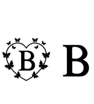 Butterflies Monogram Font - Featured Image