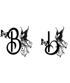 Butterfly Flowers Font - Featured Image