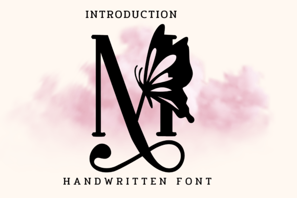 Butterfly Monogram Font - Featured Image