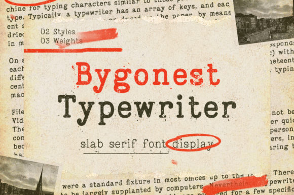 Bygonest Font - Featured Image