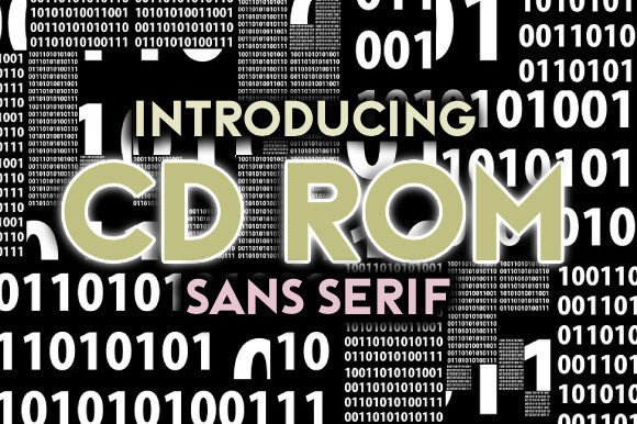 CD Rom Font Font - Featured Image