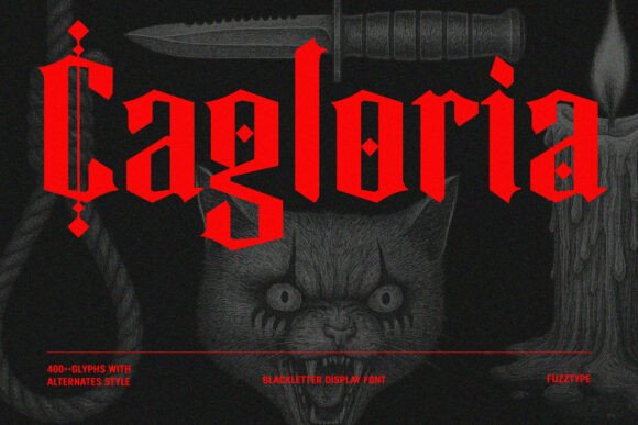Cagloria Font - Featured Image