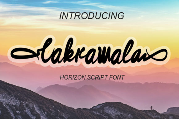 Cakrawala Font - Featured Image