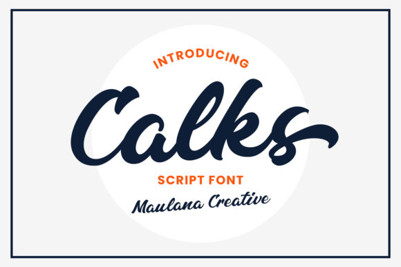 Calks Font - Featured Image