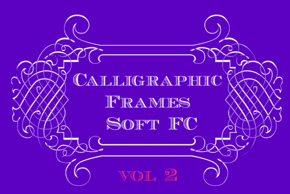 Calligrapic Frames Soft Fc Pack Font - Featured Image