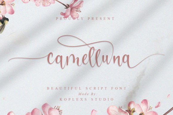 Camelluna Font - Featured Image