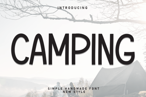Camping Font Fonts Free Download