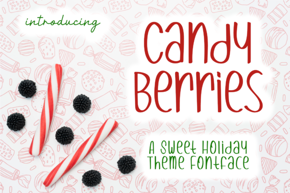 Candy Berries Font - Featured Image