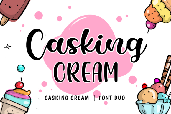 Casking Cream Font - Featured Image