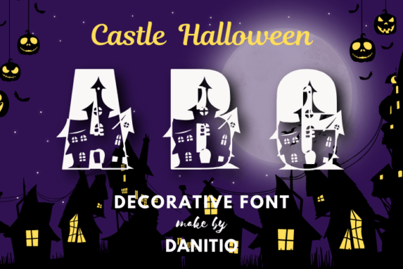 Castle Halloween Font - Featured Image