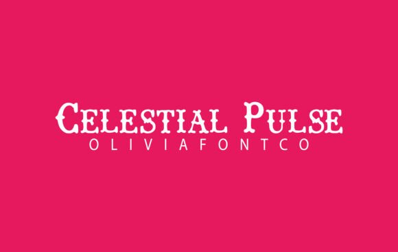 Celestial Pulse Font - Featured Image