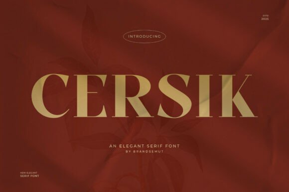 Cersik Font - Featured Image