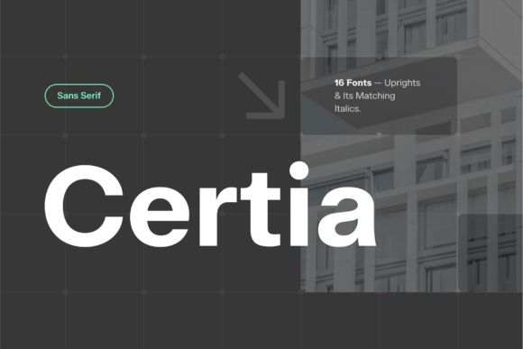 Certia Font - Featured Image