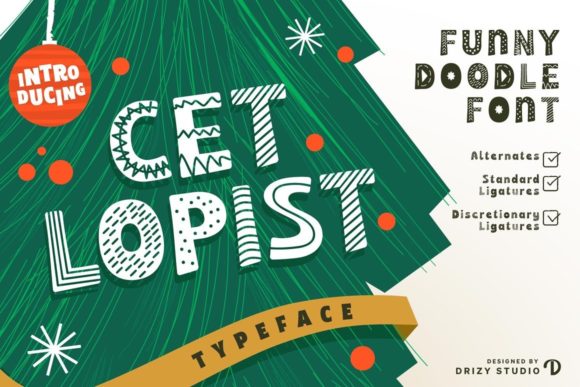 Cetlopist Font - Featured Image