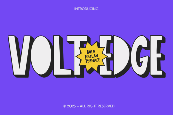 Cfvoltedge Regular Font - Featured Image
