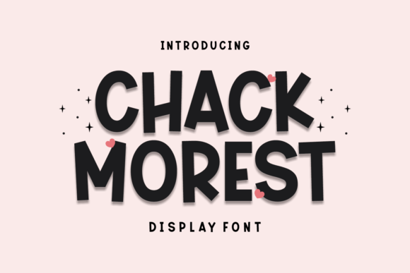 Chack Morest Font - Featured Image