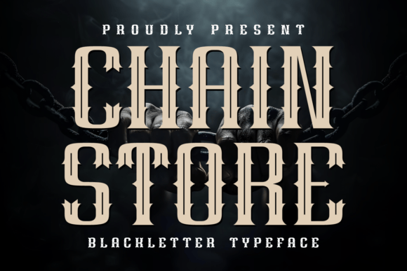 Chain Store Font - Featured Image
