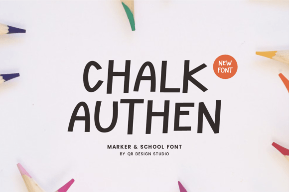 Chalk Authen Font - Featured Image