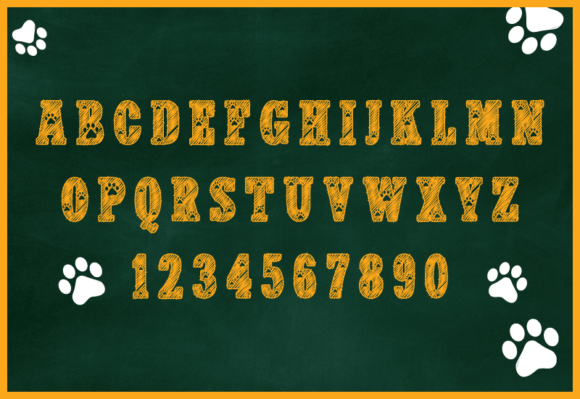 Chalk Paw Font - Featured Image