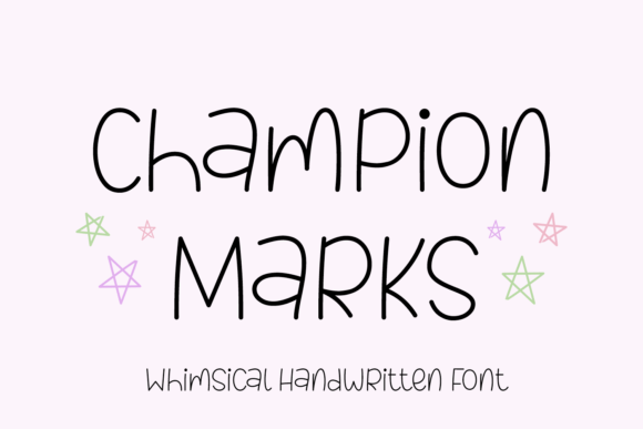 Champion Marks Font - Featured Image
