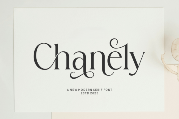 Chanely Font - Featured Image