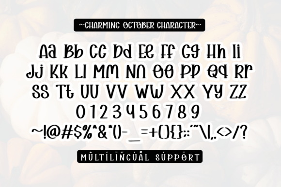 Charming October Font - Featured Image