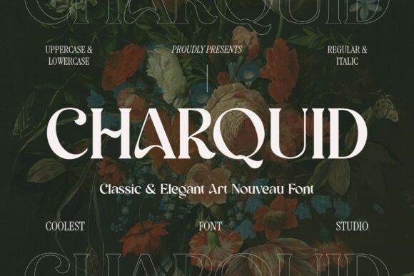 Charquid Font - Featured Image