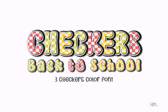 Checkers Yellow Font - Featured Image