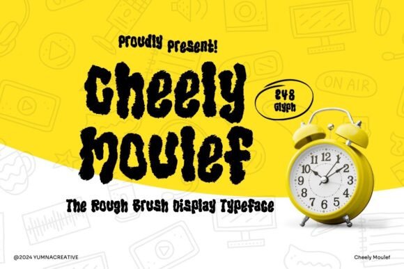 Cheely Moulef Font - Featured Image