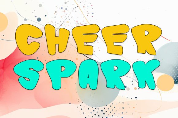 Cheer Spark Font - Featured Image
