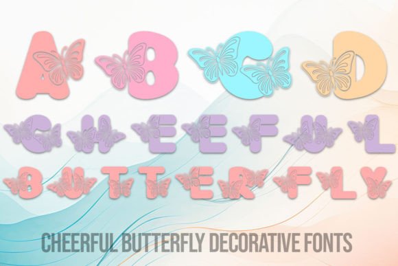 Cheerful Butterfly Font - Featured Image