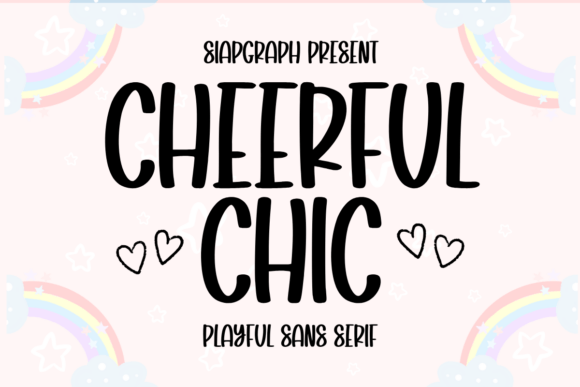 Cheerful Chic Font - Featured Image