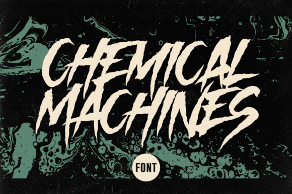 Chemical Machines Font - Featured Image
