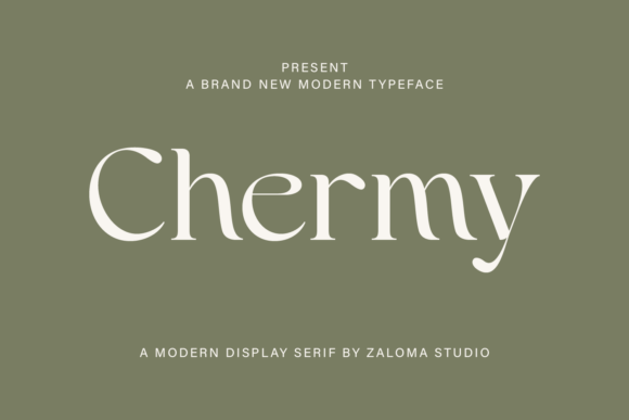 Chermy Font - Featured Image