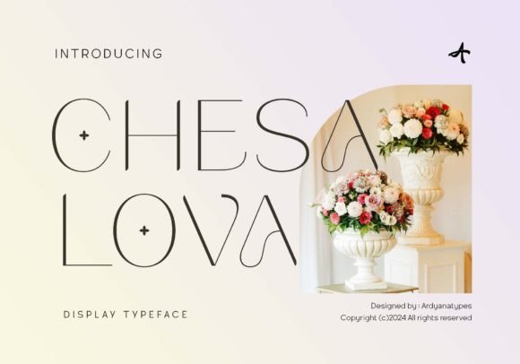 Chesalova Font - Featured Image