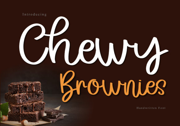 Chewy Brownies Font - Featured Image