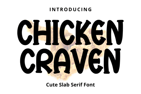 Chicken Craven Font - Featured Image