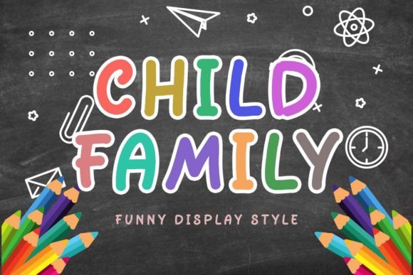 Child Family Font - Featured Image