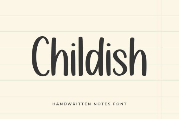 Childish Font - Featured Image