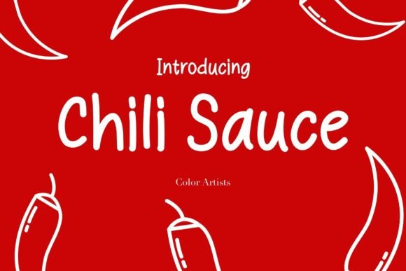 Chili Sauce Font - Featured Image