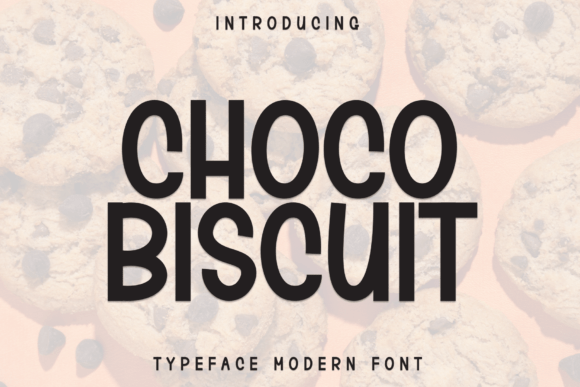 Choco Biscuit Font - Featured Image