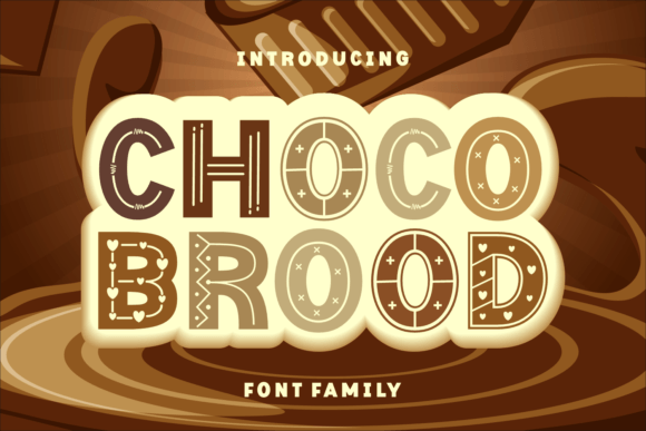 Choco Brood Font - Featured Image