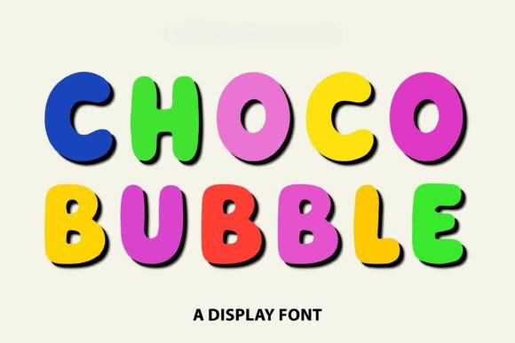 Choco Bubble Font - Featured Image