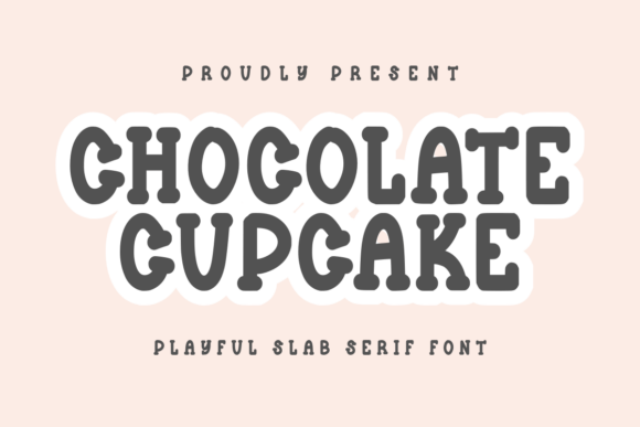 Chocolate Cupcake Font - Featured Image